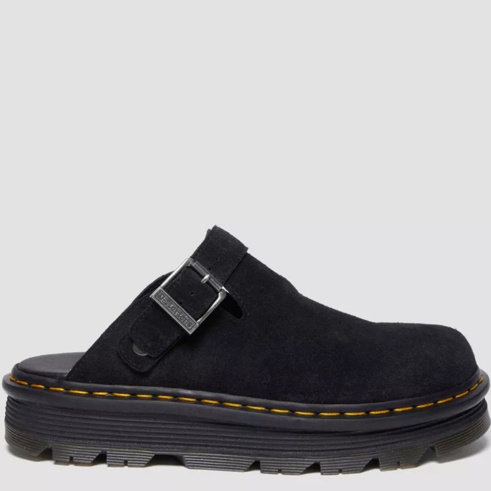 Dr Martens Zebzag Suede Slingback Platform Mules Women’s 9 - Picture 11 of 13